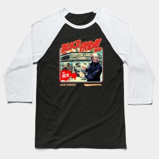 Black Friday Jason Voorhees Baseball T-Shirt